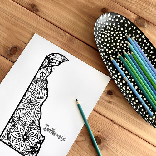 Coloring pages pennsylvania usa map â ta muchly