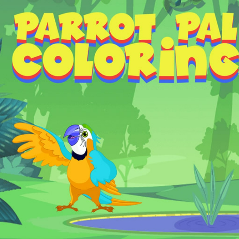 Parrot pal coloring ðï play now on