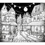 Merry christmas coloring pages