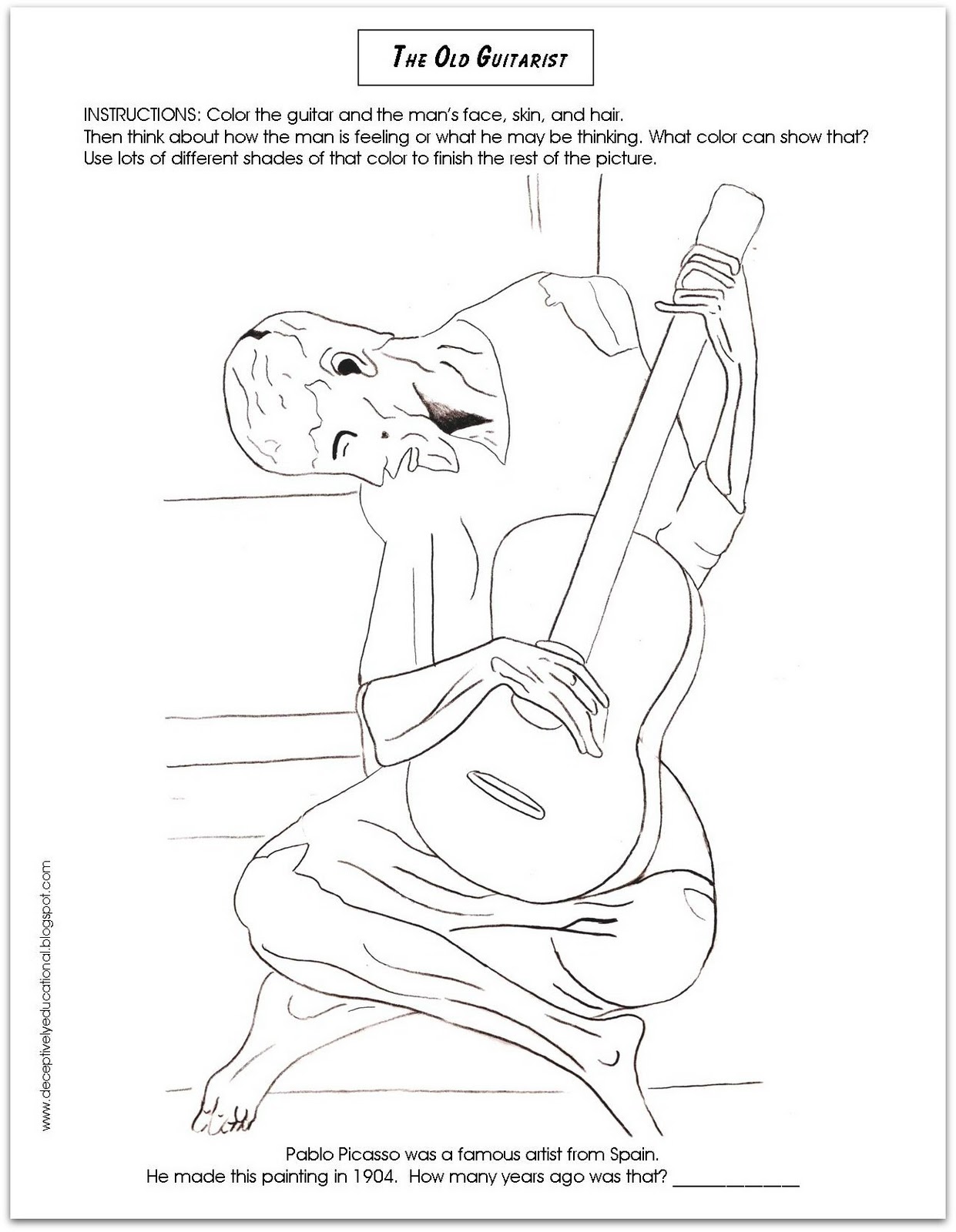 Relentlessly fun deceptively educational making a picasso