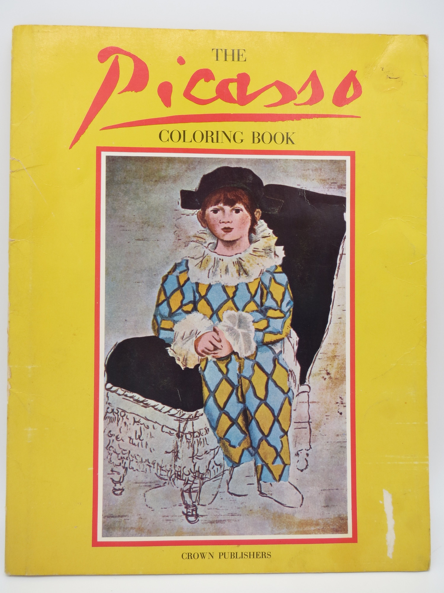 The picasso coloring book paintings rendered in line by joseph solman by picasso pablo very good paperback sage rare collectible books ioba