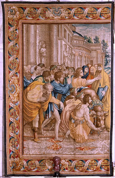 Flemish tapestry series the acts of the apostles for sale as framed prints photos wall art and photo gifts