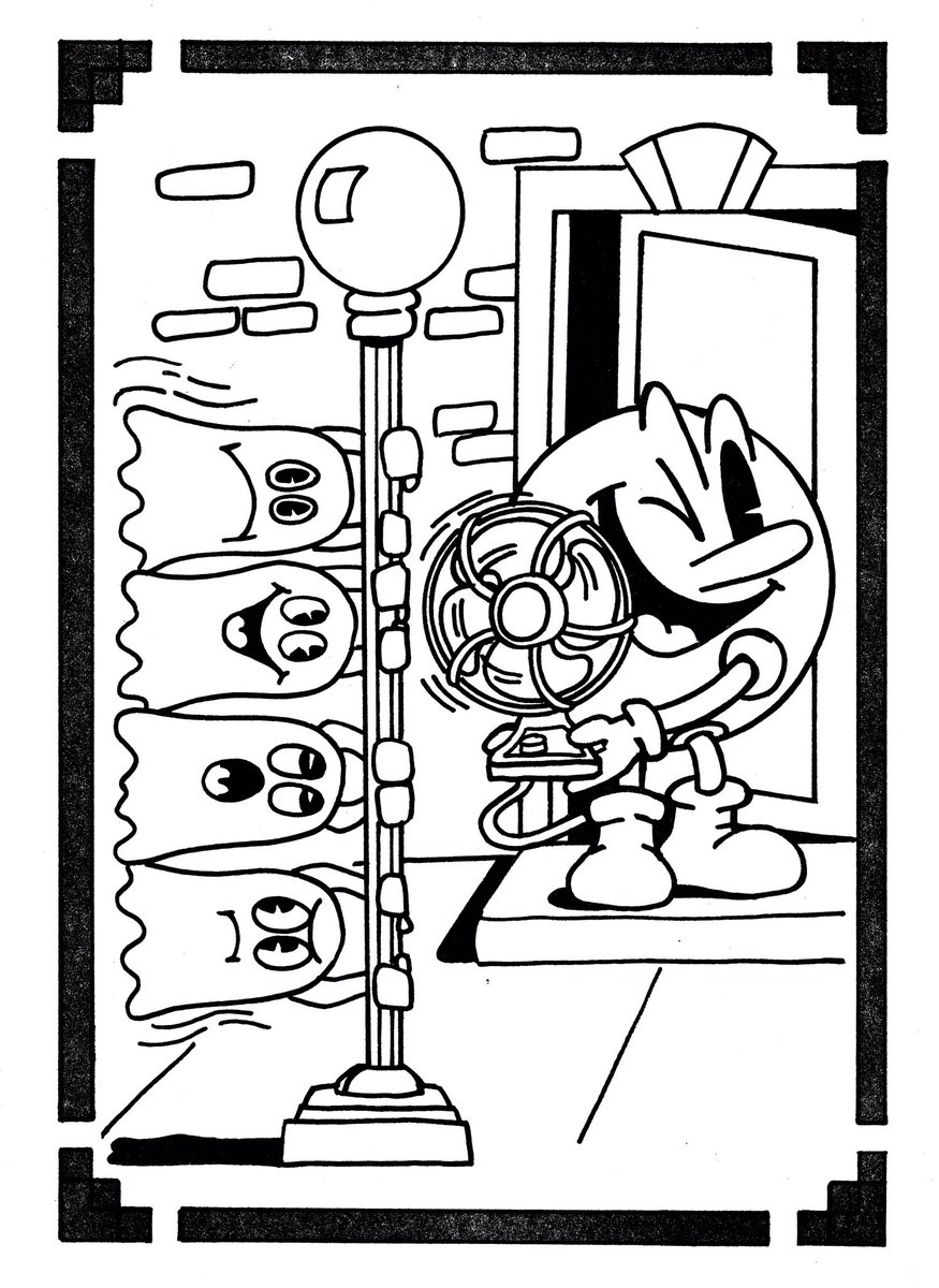Videogamearttidbits on x pages from a pac