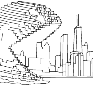Pac man coloring pages printable for free download