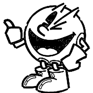 Pac man coloring pages printable for free download