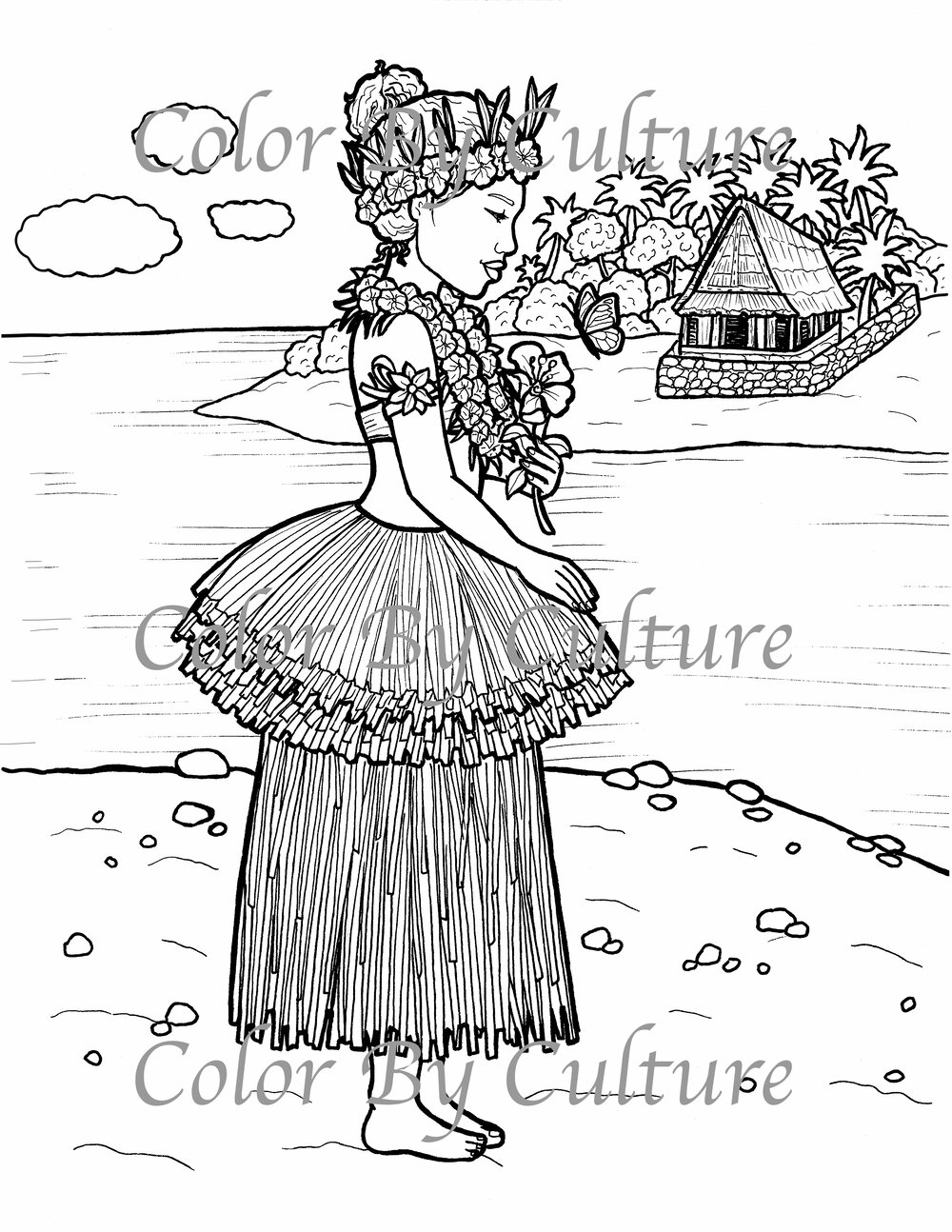 Printable coloring book