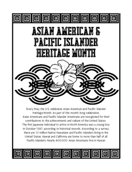 Asian american and pacific islander heritage month