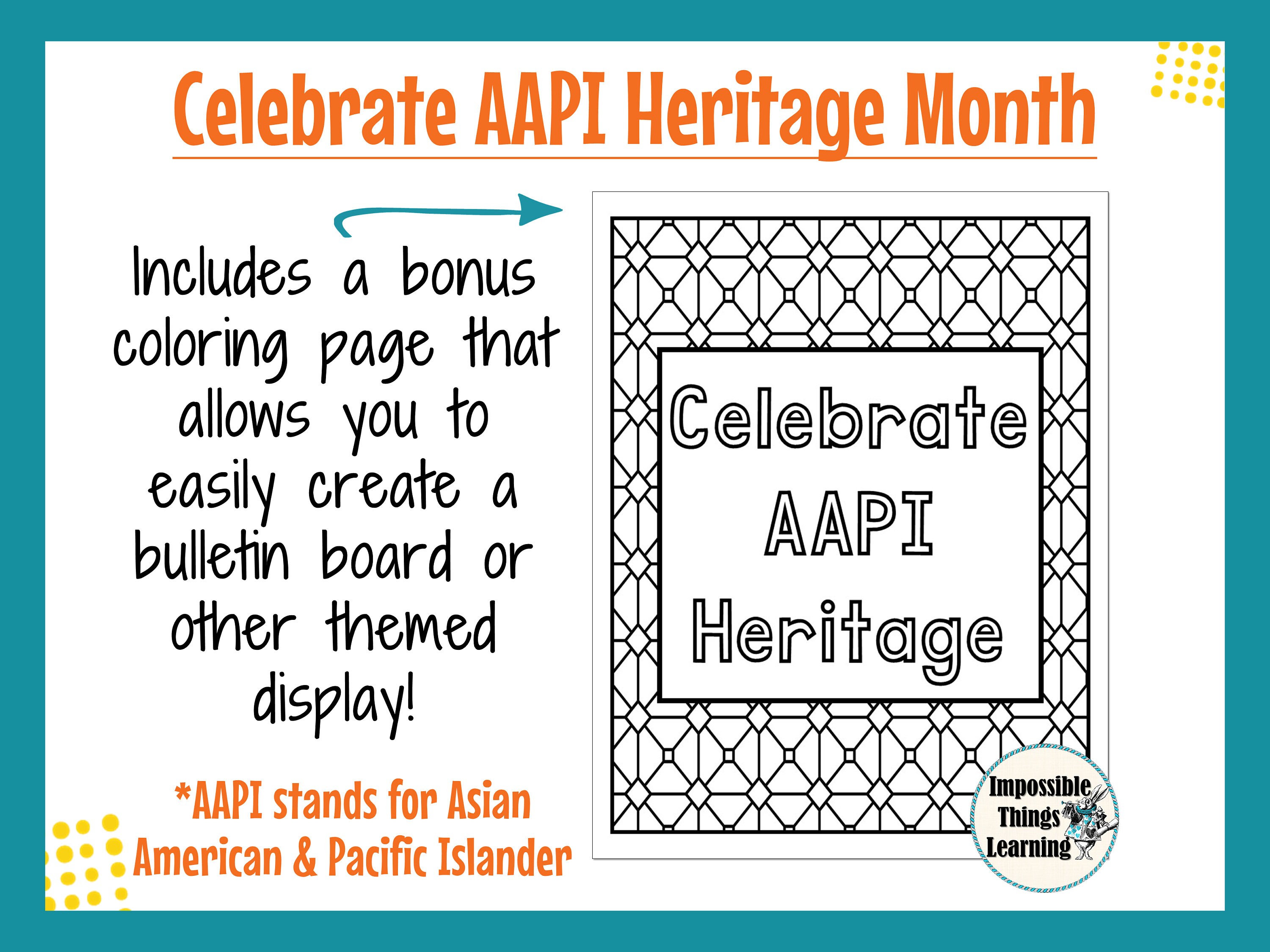 Aapi heritage month coloring pages printables for the classroom with inspirational quotes from famous asian americans pacific islanders