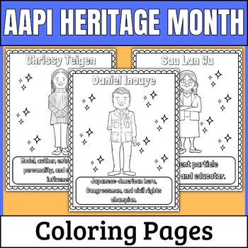 Aapi coloring pages asian american pacific islanders coloring sheets
