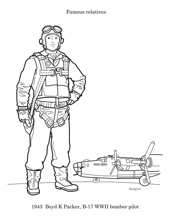 Boyd k packer bomber pilot