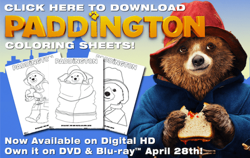 Free paddington printables coloring pages games and activities â