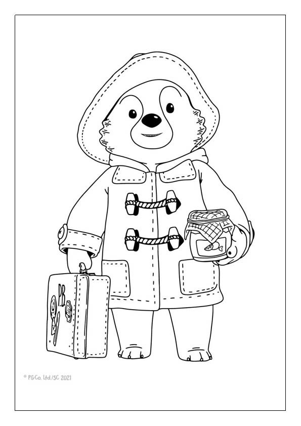 Paddington coloring pages free printable coloring sheets for kids