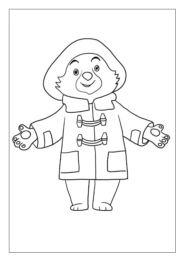 Paddington coloring pages printable coloring sheets