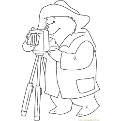Paddington bear coloring pages for kids printable free download