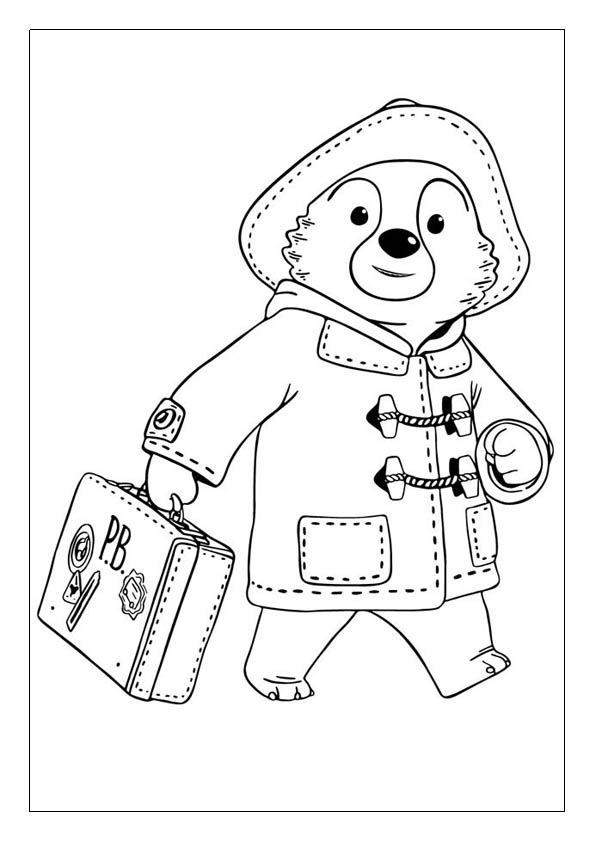 Paddington coloring pages printable coloring sheets
