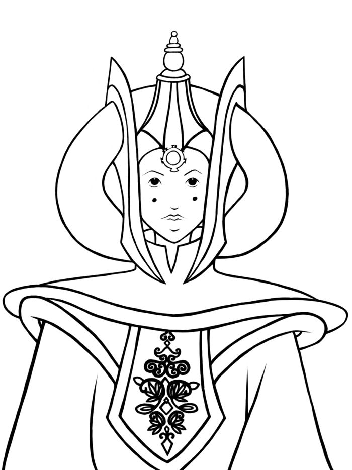 Padme amidala coloring pages disney trips