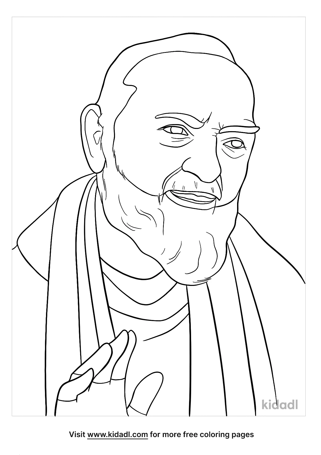 Free padre pio coloring page coloring page printables