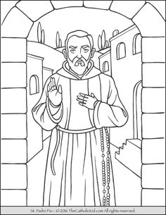 Feast of padre pio ideas catholic kids catholic catholic crafts
