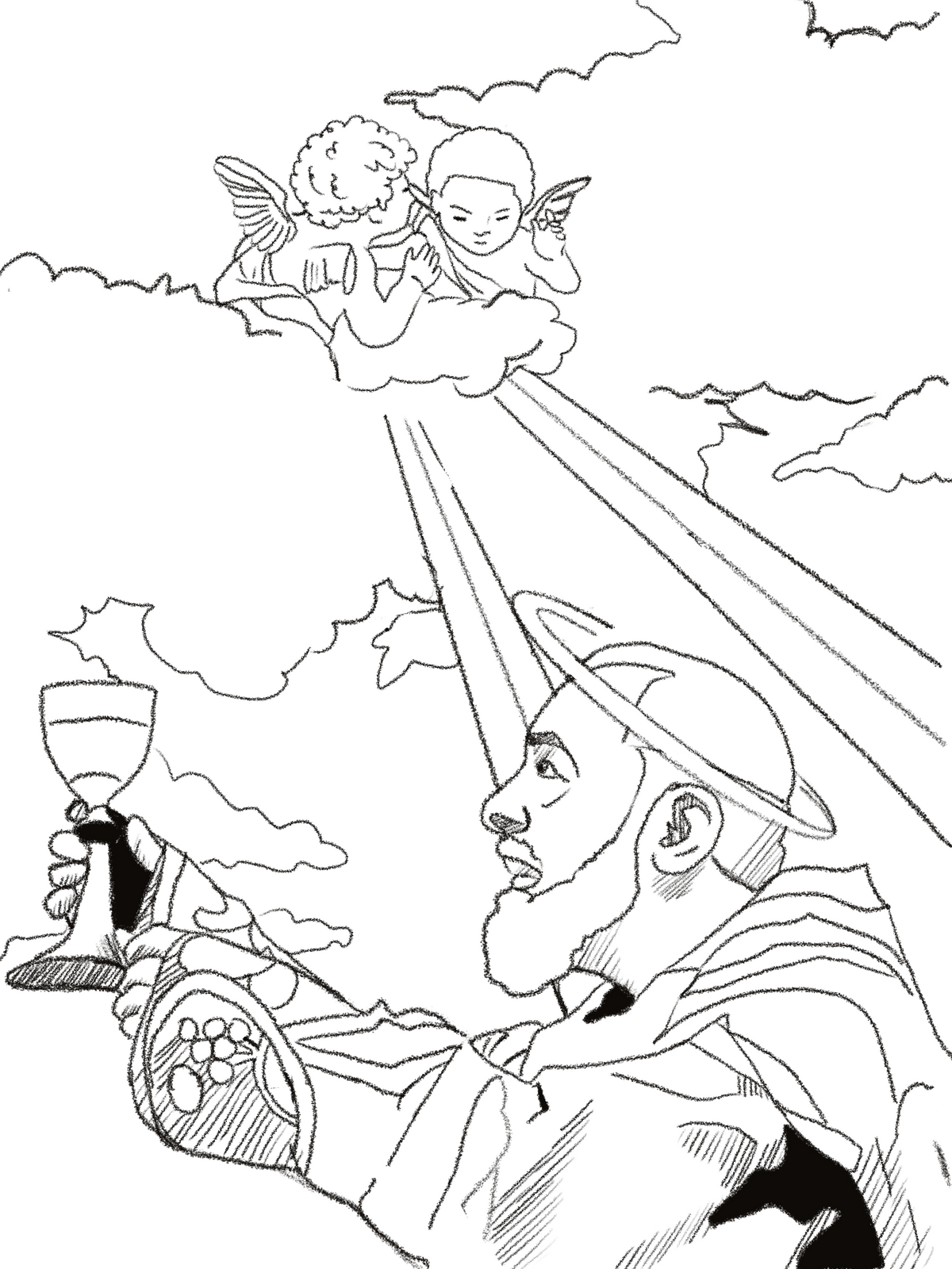 Saint padre pio by shalone cason