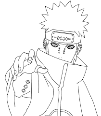 Akatsuki coloring pages manga coloring book naruto sketch anime sketch