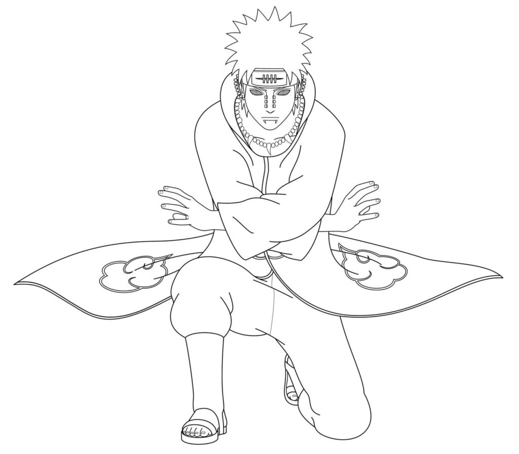 Aniyuki naruto coloring page