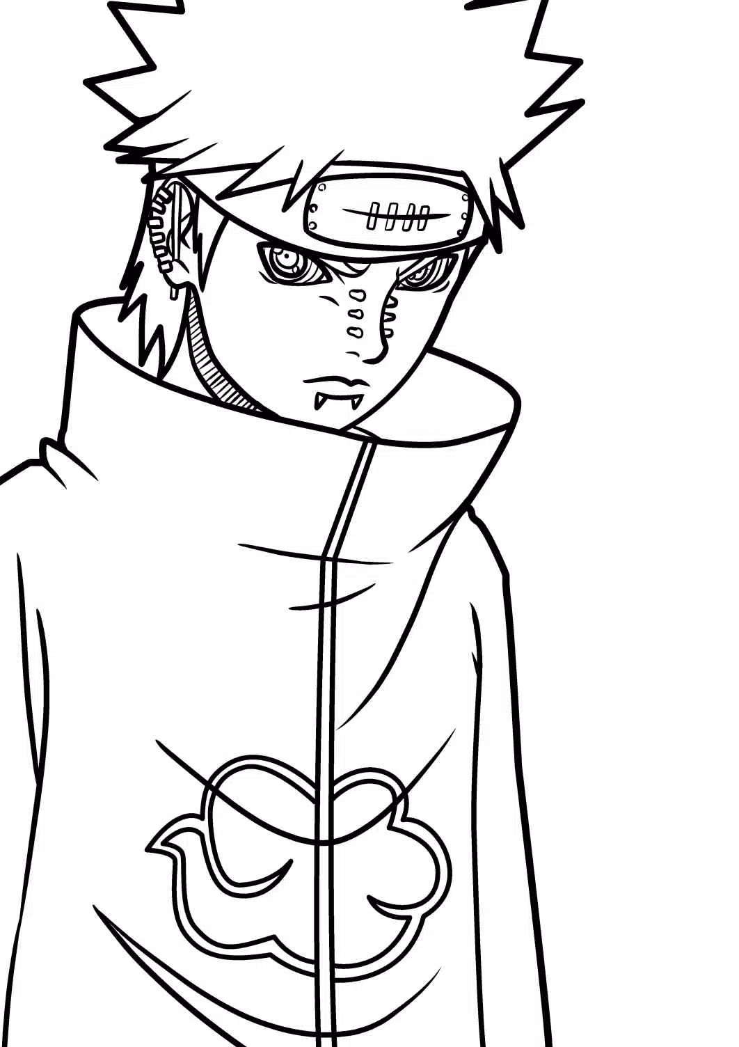 Akatsuki coloring pages printable for free download