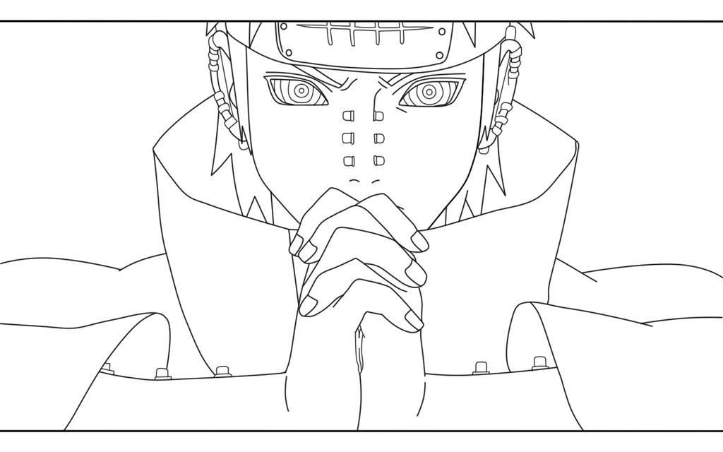 Pain lineart by chronuz on