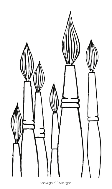 Paint brushes t csa images