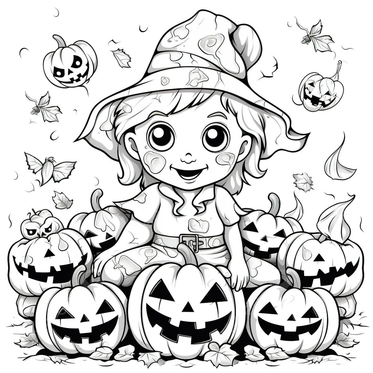 Halloween coloring pages for kids color by number halloween halloween drawing ring drawing kid drawing png transparent image and clipart for free download