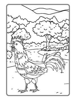Chicken coloring pages printable coloring pages for children boys and girl
