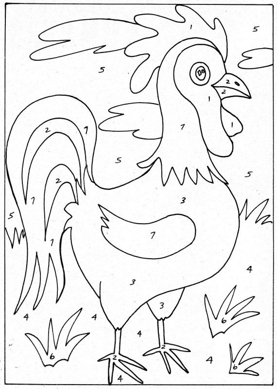 Colour by numbers pãginas para colorear dibujos para colorear libro de colores