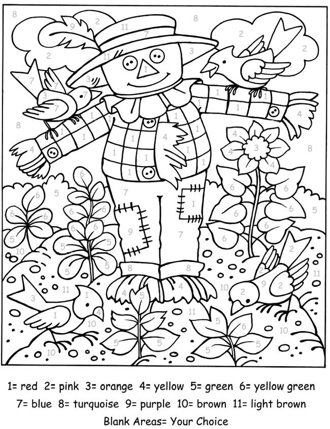Wele to dover publications fall coloring pages adult color by number adult coloring pages