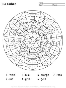 German coloring pages
