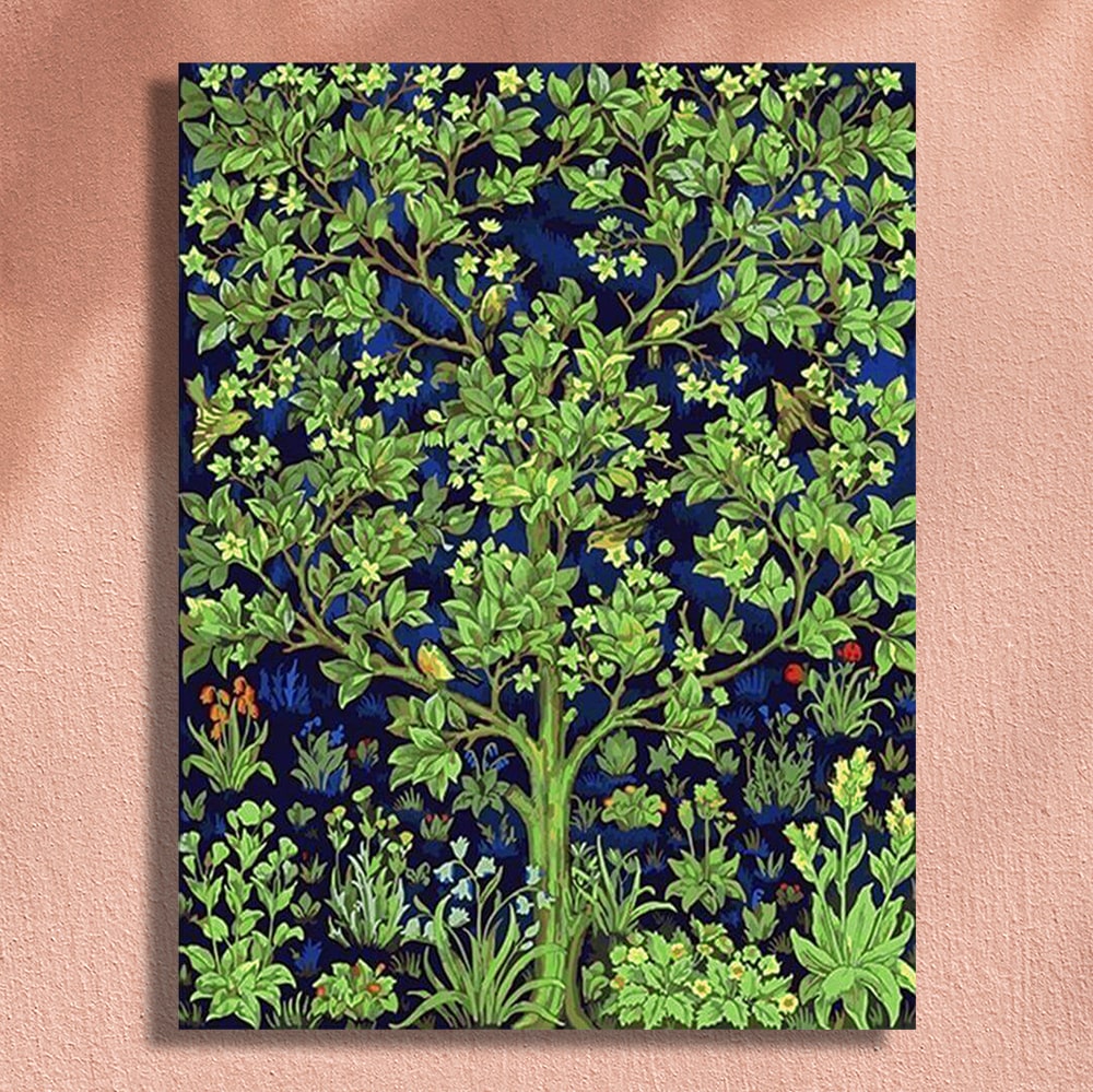 Tree of life paint by numbers kit simple painting