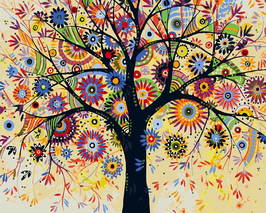 Tree diy paint by numbers kits vm â