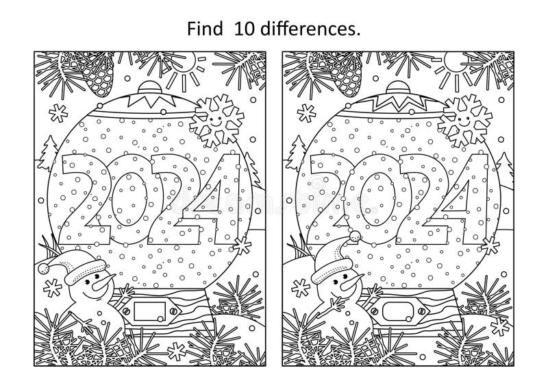 Coloring winter scene stock illustrations â coloring winter scene stock illustrations vectors clipart