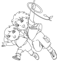 Dora coloring pages âï free coloring pages