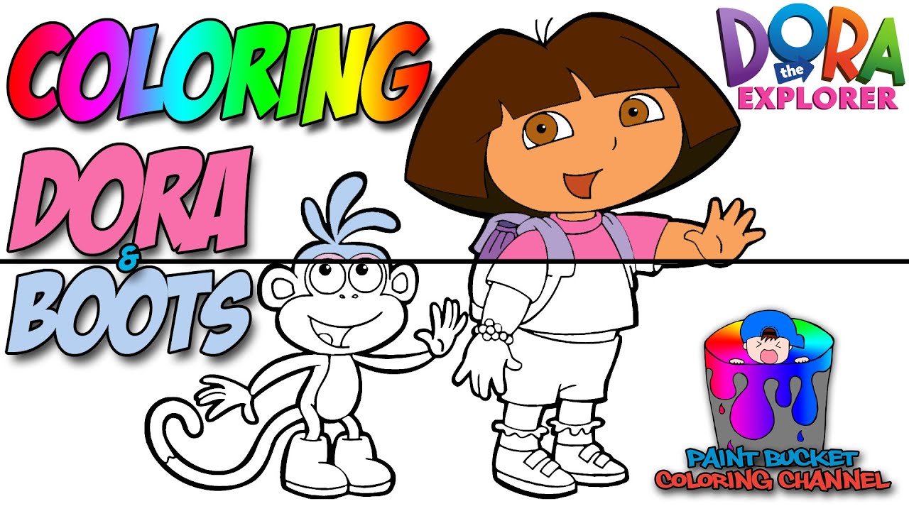 Dora the explorer and boots