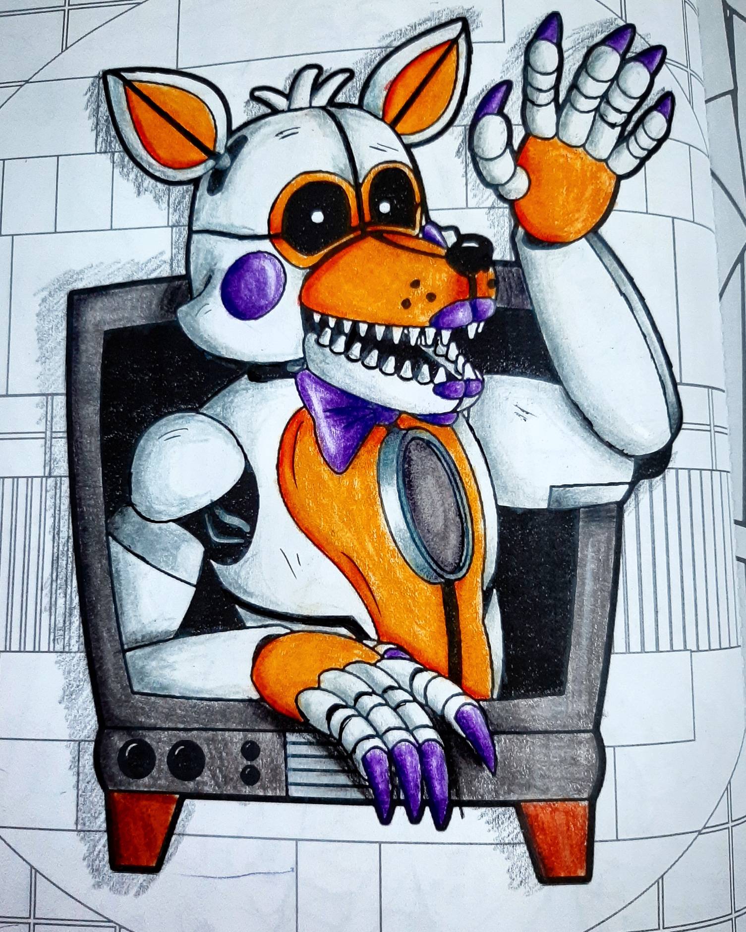 Lolbit coloring book by cherthebear on