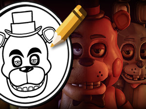 Fnaf coloring book game