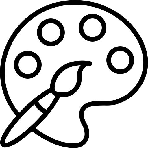 Free color plate icon