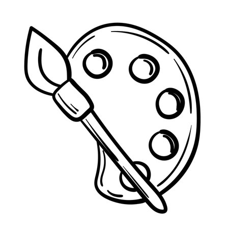 Paint coloring page stock illustrations cliparts and royalty free paint coloring page vectors