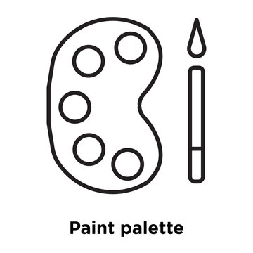 Paint palette icon images â browse photos vectors and video