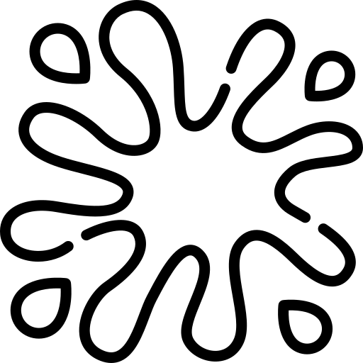 Splash special lineal color icon