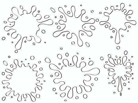 Splash vectors clipart illustrations for free download