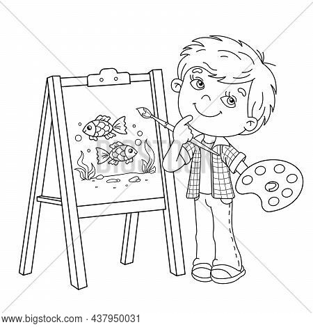 Coloring page outline vector photo free trial bigstock