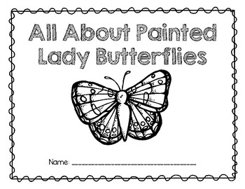 Painted lady butterflies a research and writing unit by stacy willis