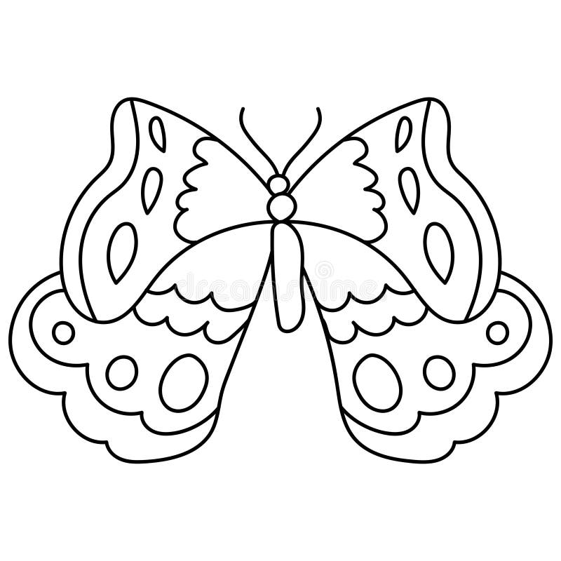 Colouring page monarch butterfly stock illustrations â colouring page monarch butterfly stock illustrations vectors clipart