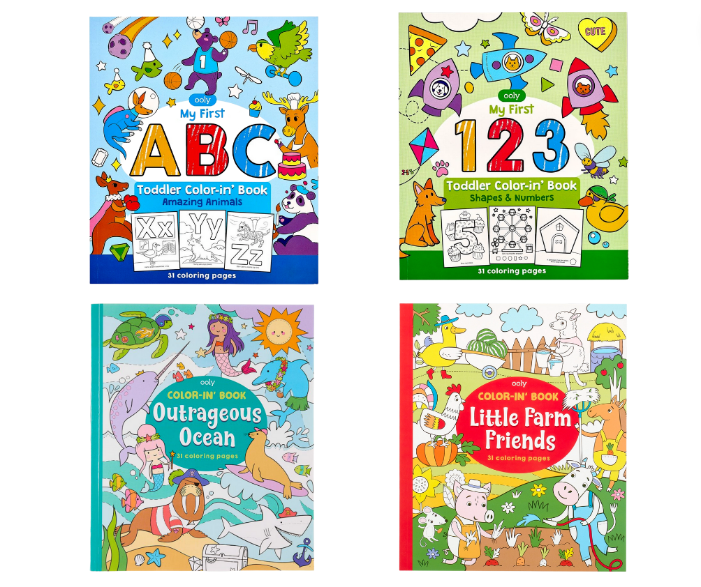 Toddler coloring book â walker boutique