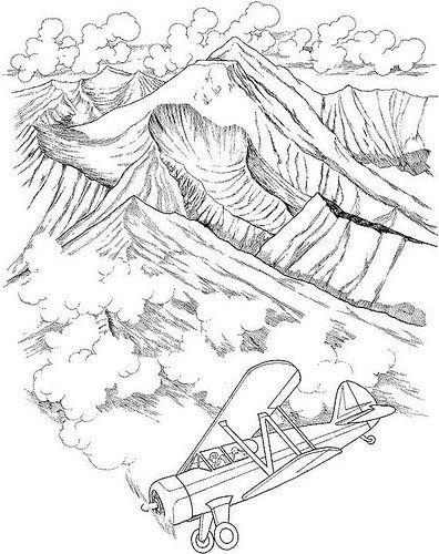 Dibujos de paisajes para colorear e imprimir gratis adult coloring pages coloring pages dolphin coloring pages